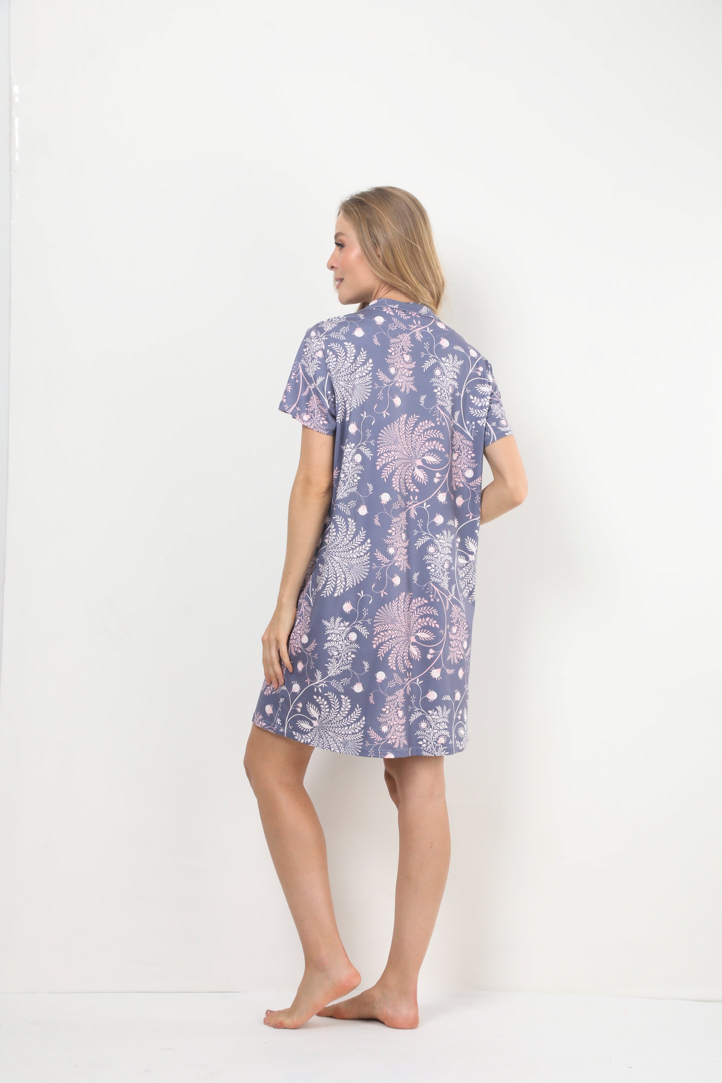 TWRP40120 CAMISON BOTONES GRIS