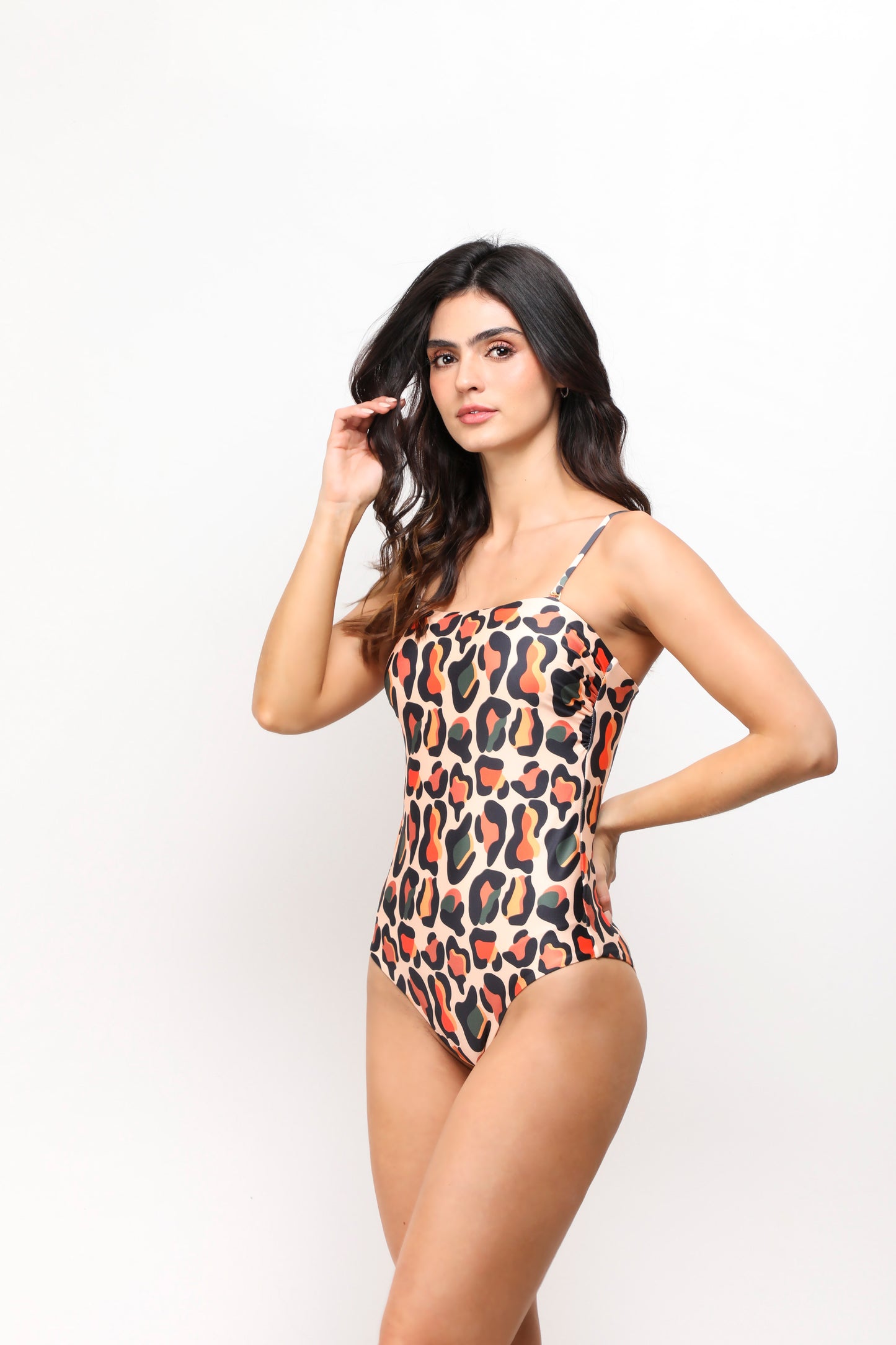 TWRT50008 TRAJE DE BAÑO ENTERO ANIMAL AVENA