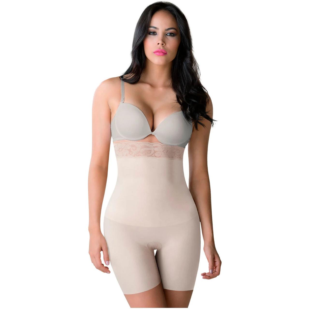 ROM2050 FAJA SHORT STRAPLESS SEAMBLESS CONTROL DE ABDOMEN Y LEVANTACOLA BEIGE