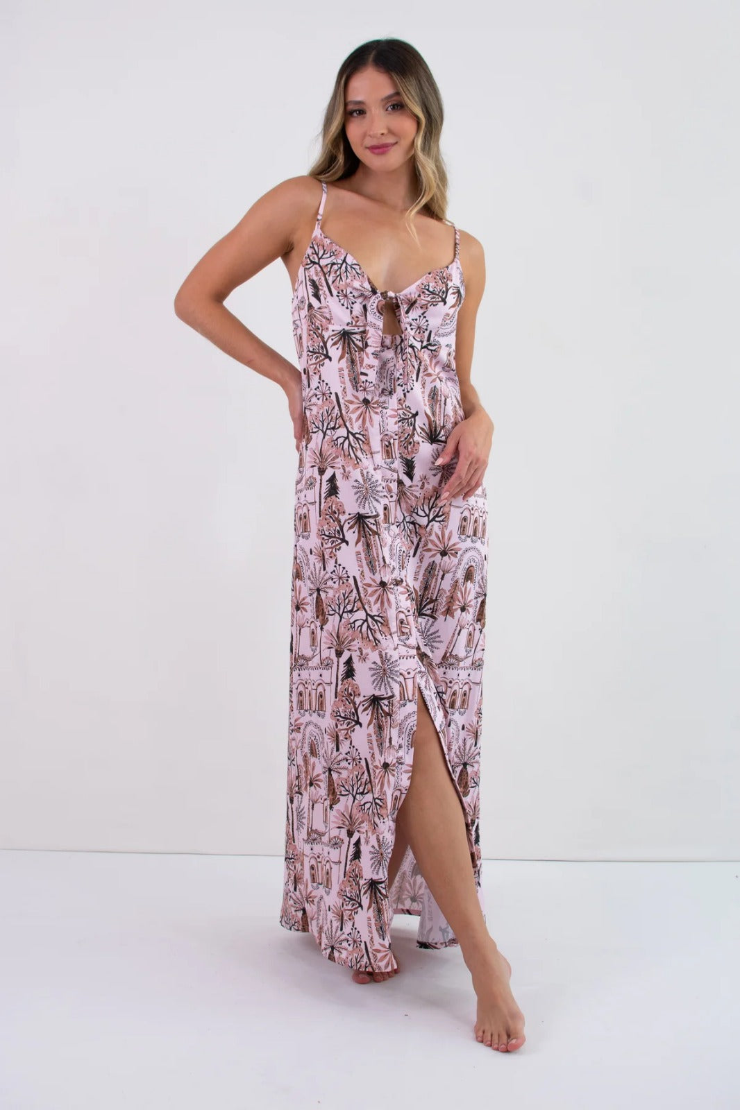 TWRP40114 CAMISON LARGO ESCOTE ROSA