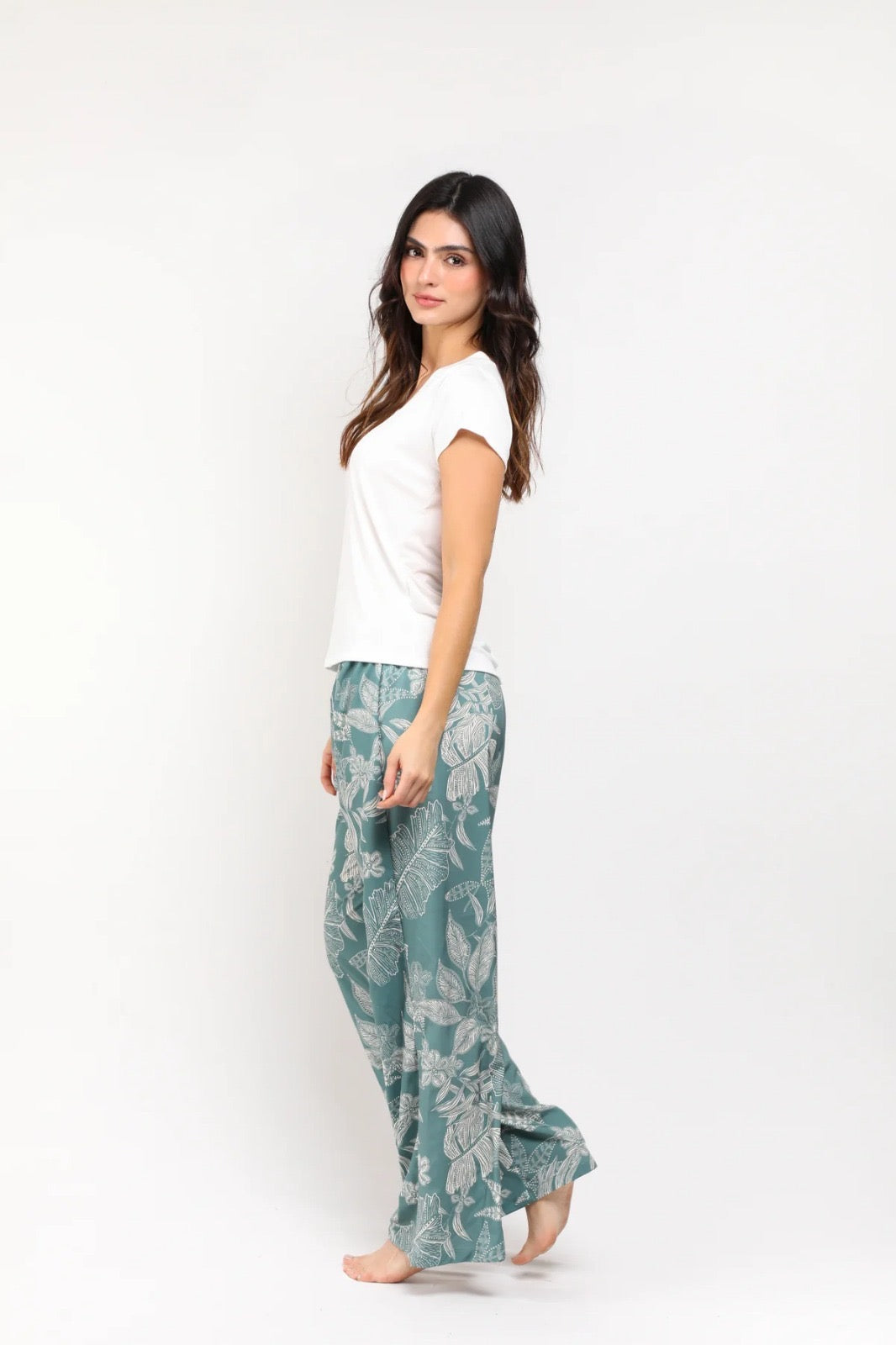 TWRP30396 SET PANTALON CAMISA MANGA CORTA MARFIL